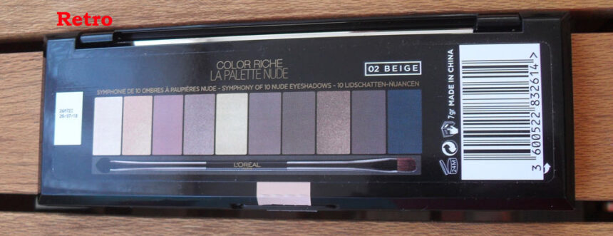 Lor Al Paris La Palette Ombretti Nude Mon Bonbon Beige