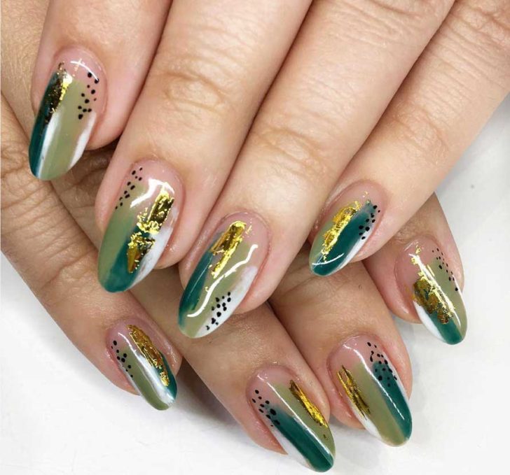 22 Unghie Color Verde Da Provare In Primavera Nail Art E Disegni Eleganti