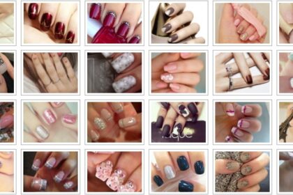 Unghie gel Nail Art eleganti