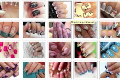 Unghie in gel e Nail Art inverno 2015