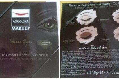 Palette ombretti Acquolina Make up