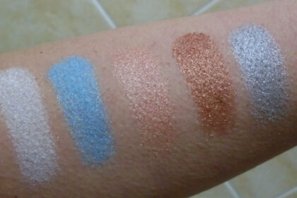 Swatch palette ombretti Betty Cosmetic