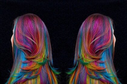 Sand Art: i Capelli Arcobaleno