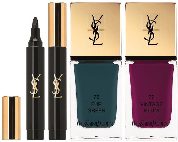 smalto ed eyeliner YSL autunno