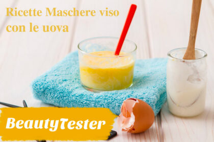 ricette maschere viso uovo