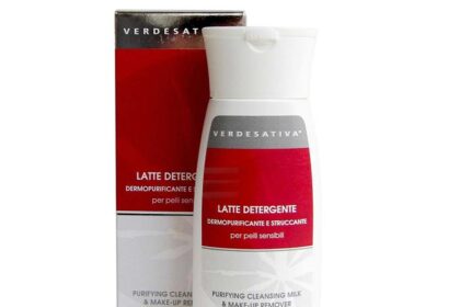 Latte detergente dermopurificante e struccante - Verdesativa