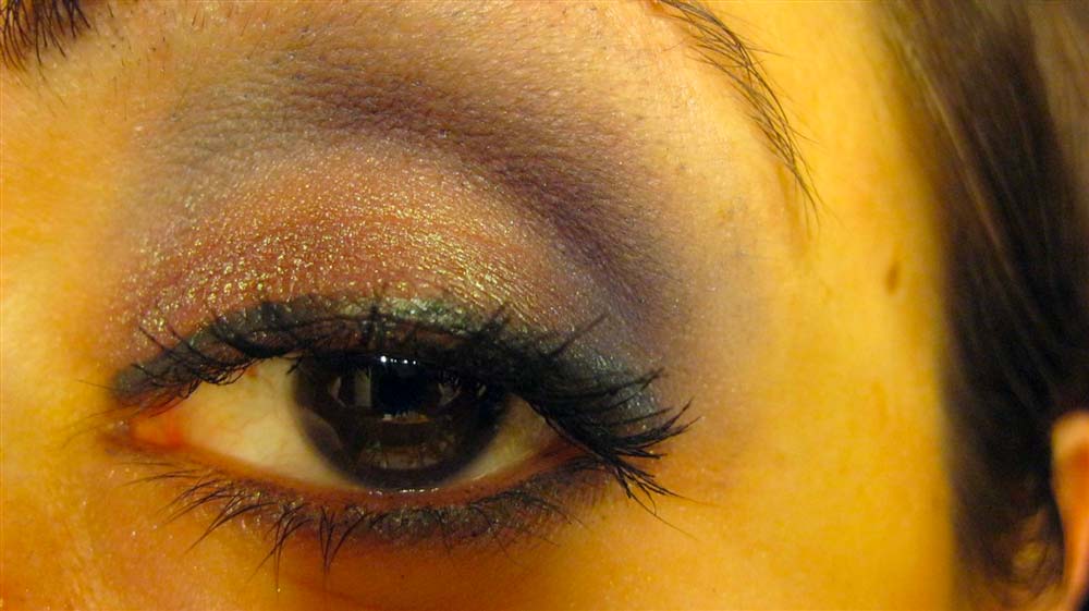 Make up con ombretto Perlato BoHo