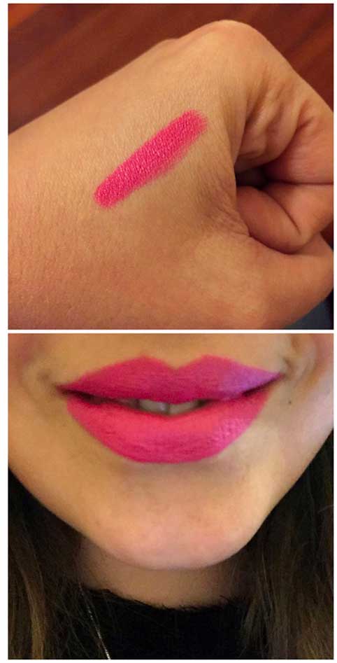 swatch rossetto Color Drama by Color Show di Maybelline