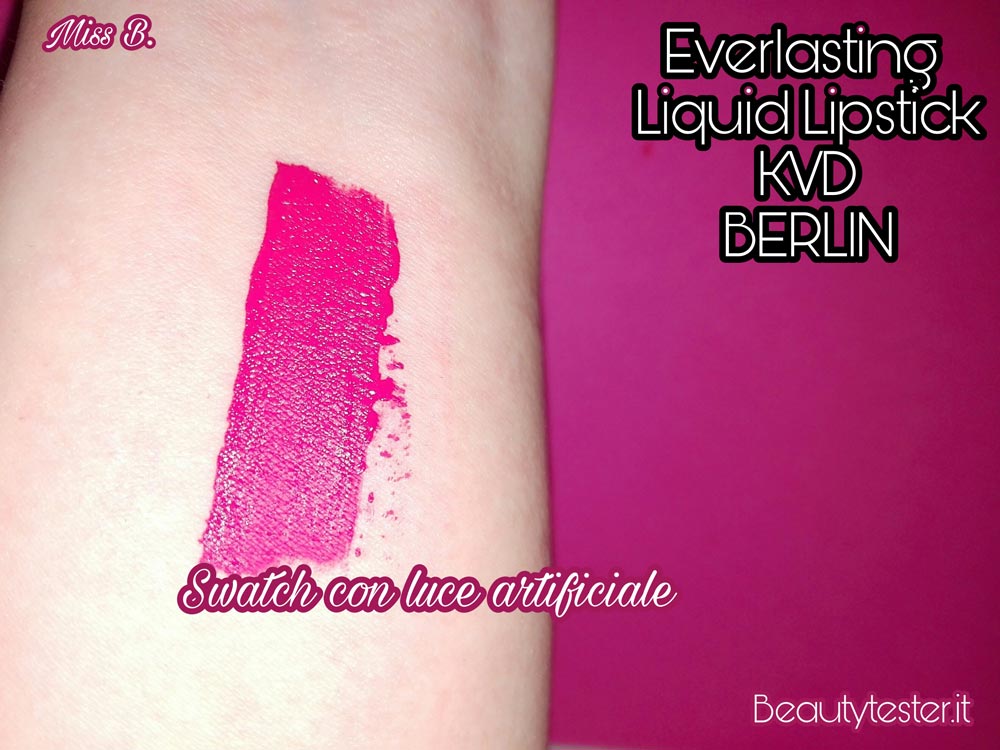 Swatch Berlin luce artificiale