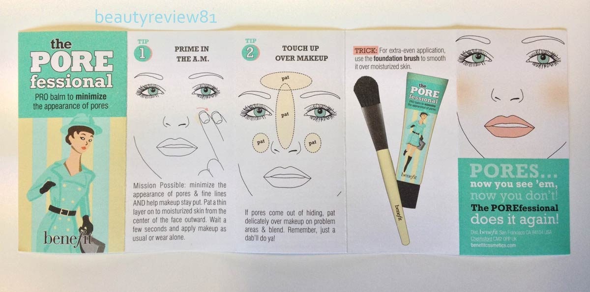 The pore fessional primer come si usa