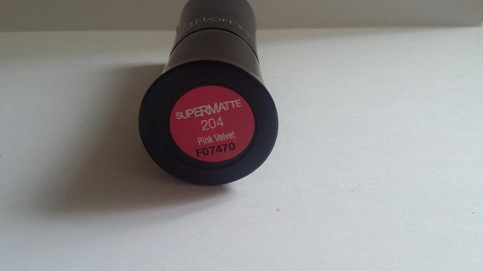 Rossetto Flormar Supermatte Pink Velvet (rosa corallo)