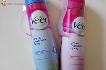 VEET Crema depilatoria Spray Pelli normali e Pelli sensibili