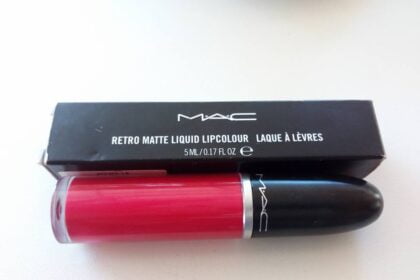 Rossetto Retro matte liquid lipcolour di Mac - Red Jade
