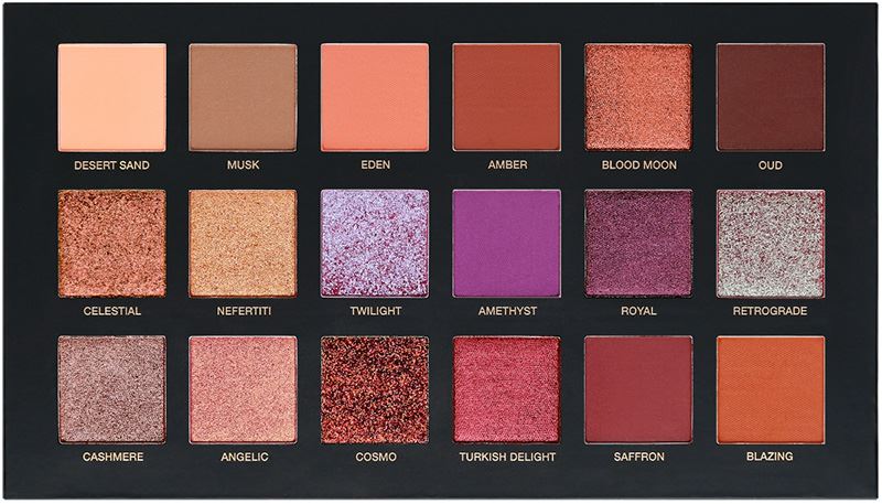 Huda Beauty Desert Dusk Palette ombretti 2