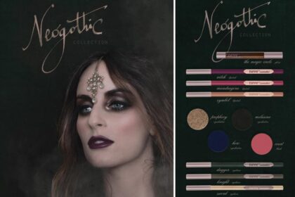 Neogothic Collection Neve Cosmetics make up autunno-inverno 2017/18