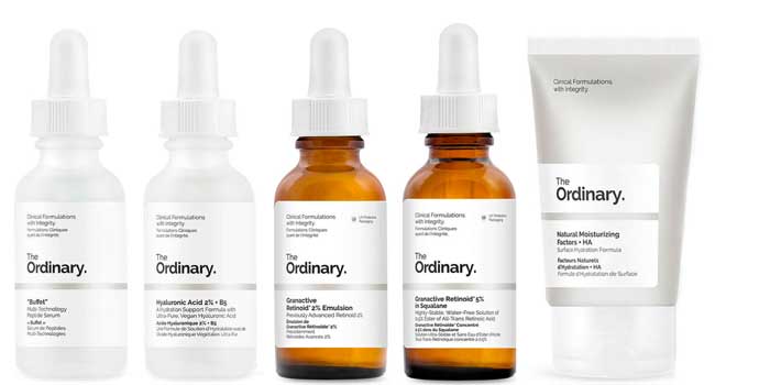 The Ordinary 5 Piece Retinoid Skincare Set