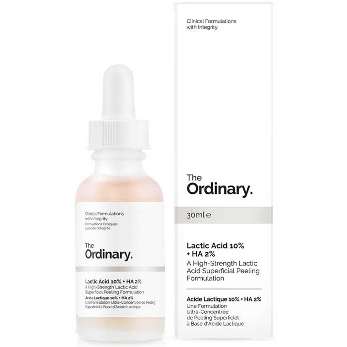 The Ordinary Lactic Acid 10% + HA 2% Superficial Peeling Formulation