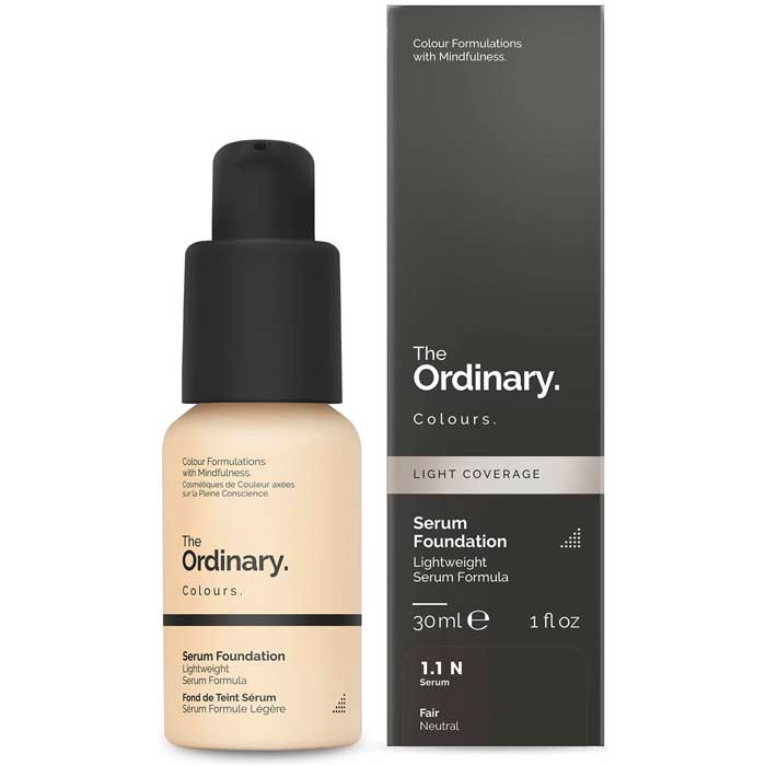 The Ordinary Serum Foundation with SPF 15 by The Ordinary Colours