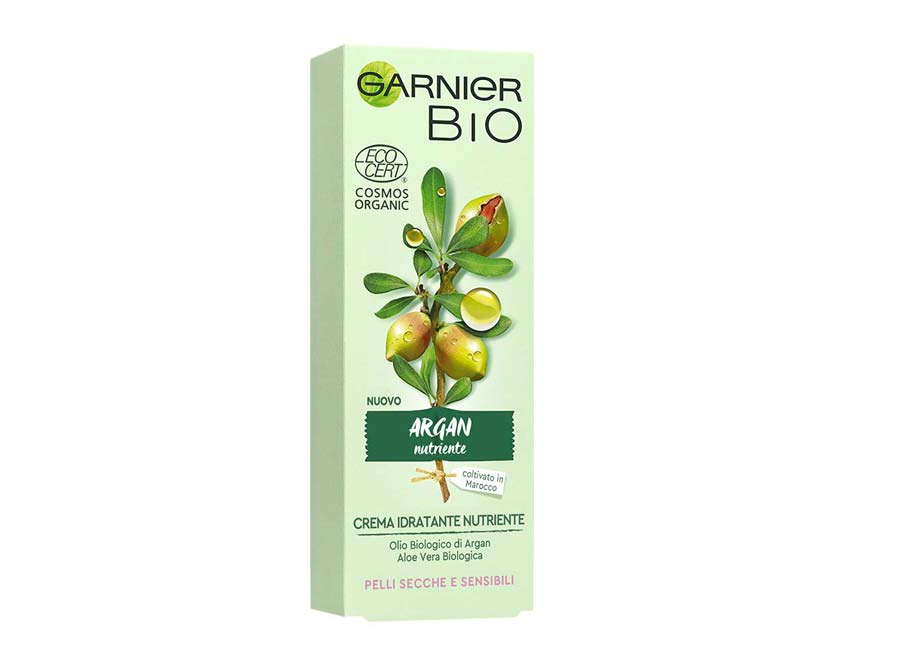 Crema idratante nutriente olio argan Garnier Bio