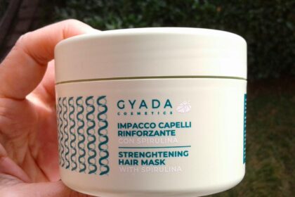 Impacco capelli rinforzante con spirulina di Gyada Cosmetics