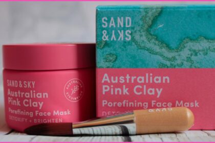 Sand & Sky Maschera viso all'argilla Rosa Australiana