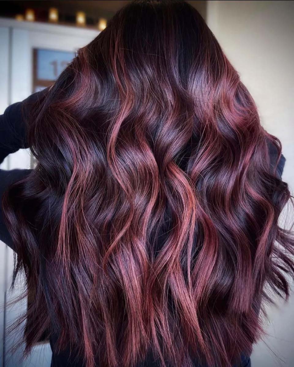 Balayage rosso vino