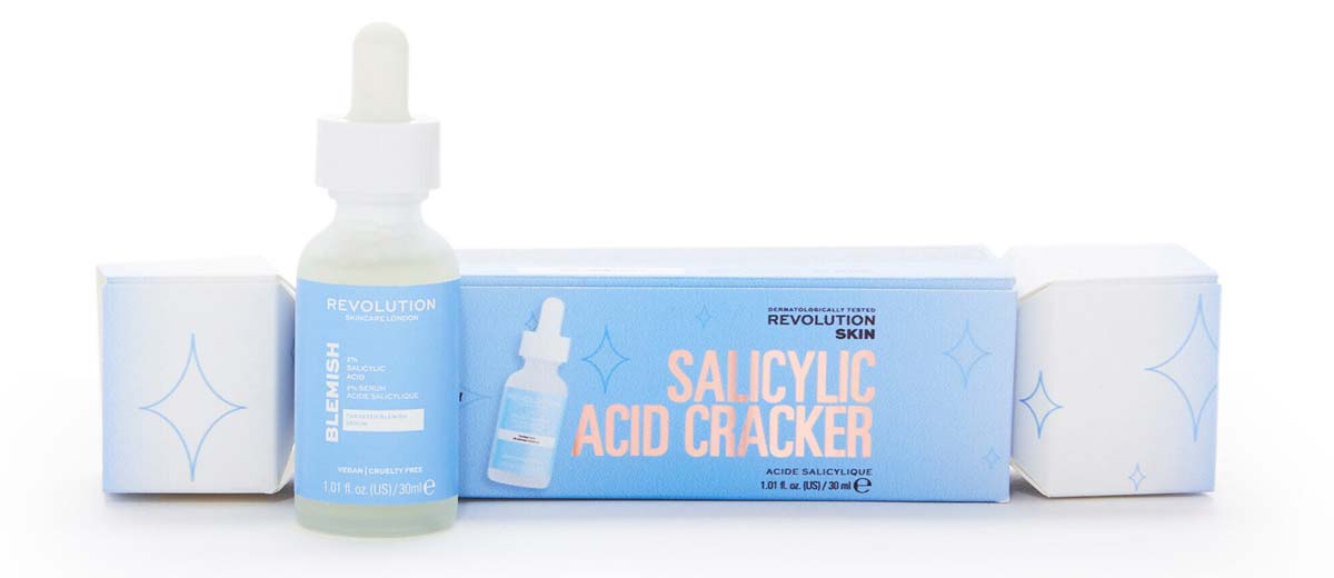 Revolution Skincare 2% Salicylic Acid Cracker Skincare Gift