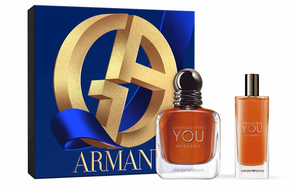 COFANETTO REGALO EMPORIO ARMANI STRONGER WITH YOU INTENSELY EAU DE PARFUM