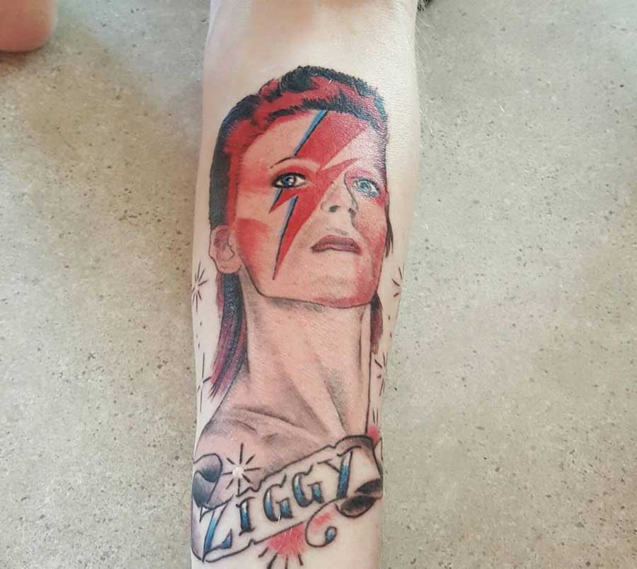 Tatuaggio dedicati a David Bowie