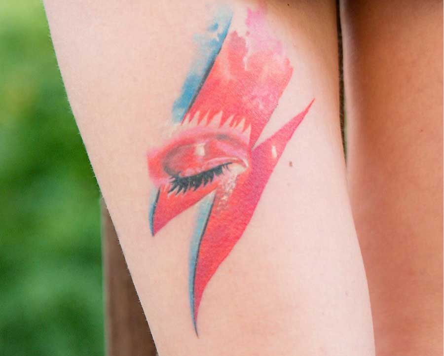 Tatuaggio dedicati a David Bowie