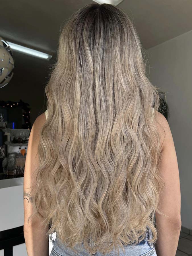 Balayage biondo