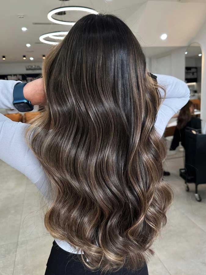 ideea per Balayage castano