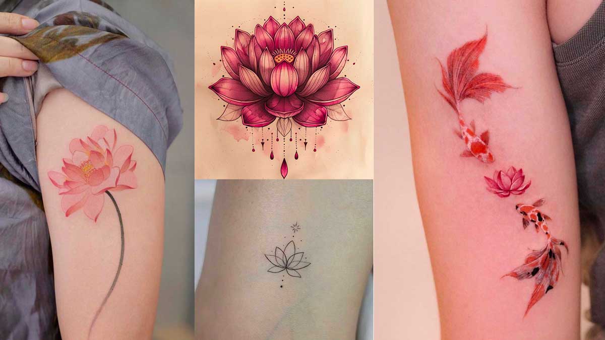Tatuaggi fiori di Loto